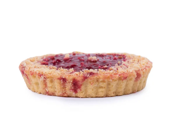 Cherry Pie Isolated White Background — Stock Photo, Image