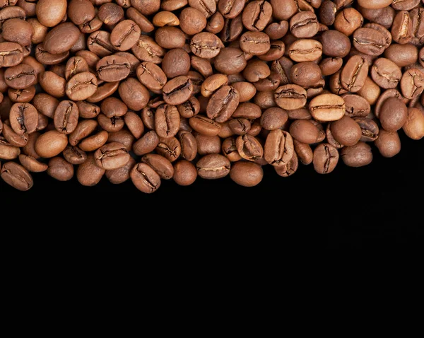 Viele Kaffeebohnen — Stockfoto