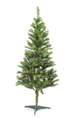 beyaz Noel ağacına