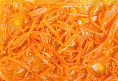 Lezzetli havuç salatası arka plan