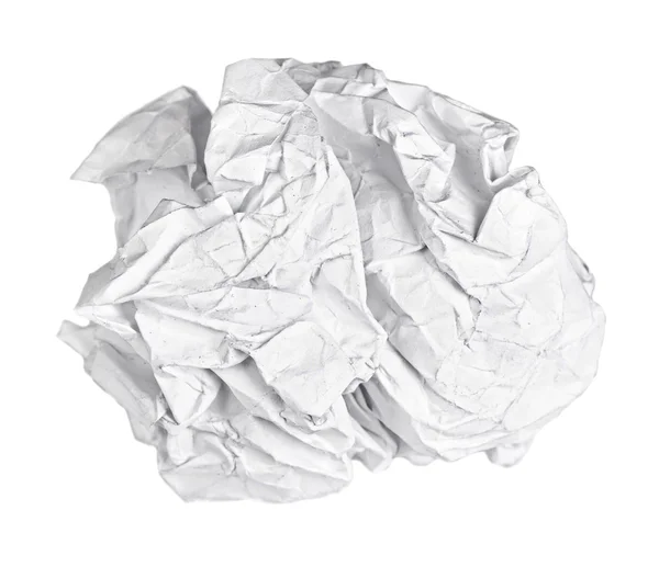 Screwed up ball of paper — Stock Photo, Image