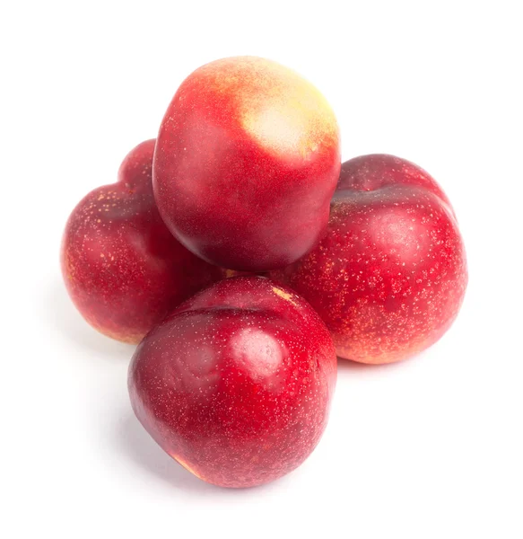 Fresh tasty nectarines — Stock Photo, Image