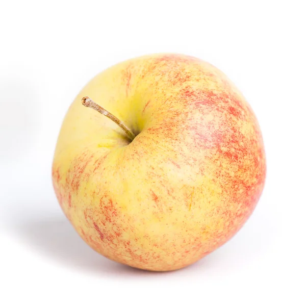 Rött gult äpple — Stockfoto
