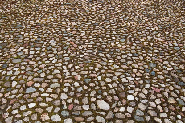 Kamienne bloki na chodniku — Zdjęcie stockowe