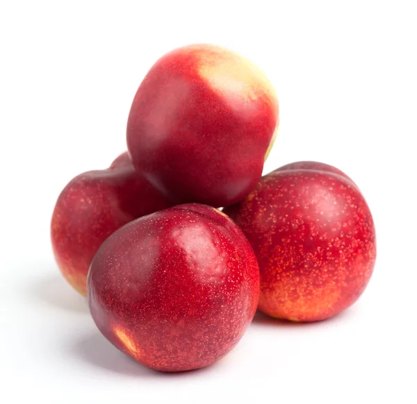 Fresh tasty nectarines — Stock Photo, Image