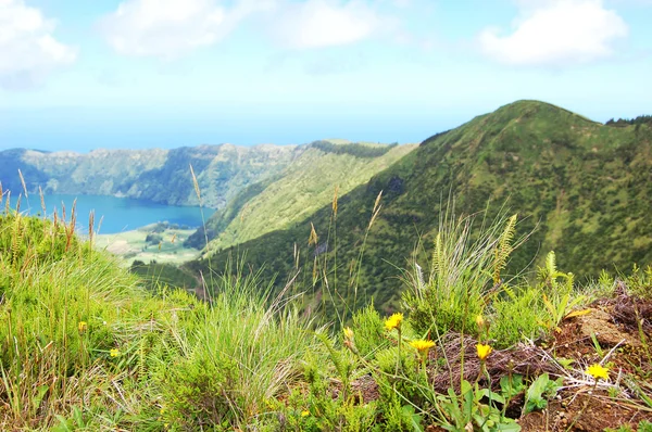 Lagoa Das Sete Cidades Blick — Stockfoto