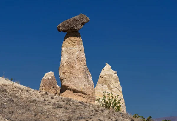 Houbová Rock v Kappadokii, Turecko — Stock fotografie