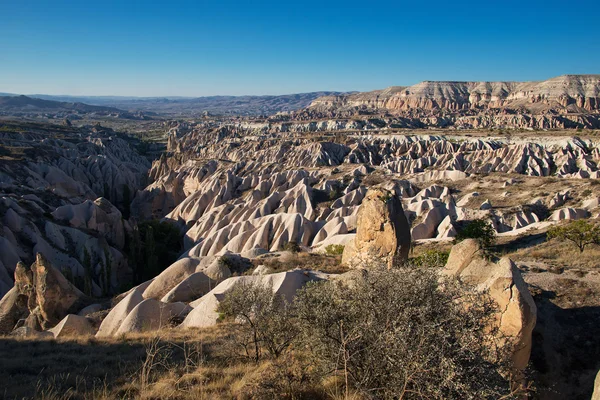 Vista spettacolare in Cappadocia, Turchia — Foto Stock