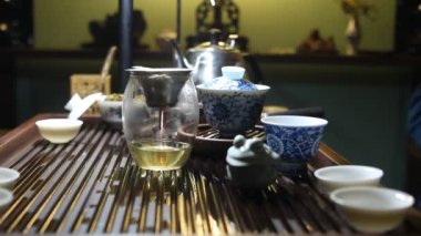 Fıçılı klasik Çin Çay Töreni