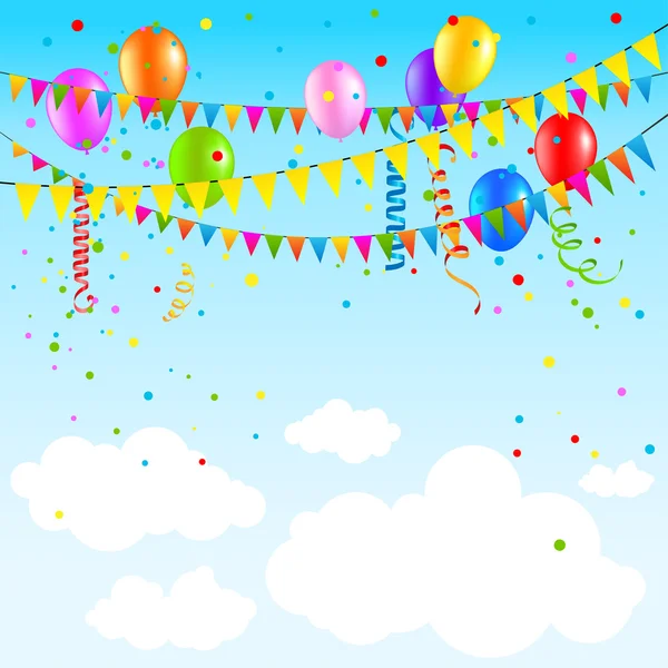 balon ve bayrak