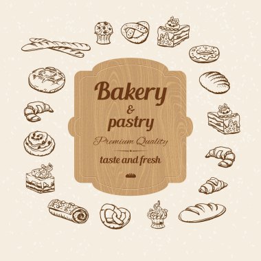 Ekmek ve pasta kroki