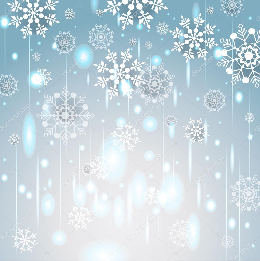 Light snow background