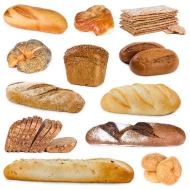 conjunto de pan y bollos 