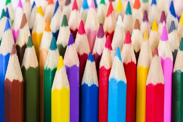 Background from set of colour pencils. — Stock Photo, Image