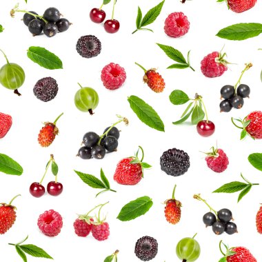 Olgun çilek seamless modeli 