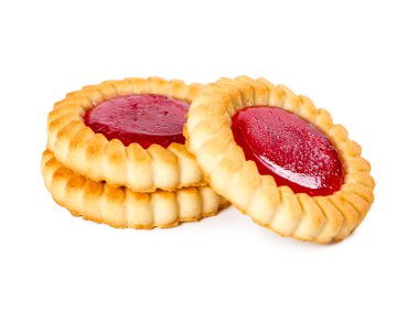 çilek reçelli kurabiye  