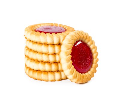 çilek reçelli kurabiye 