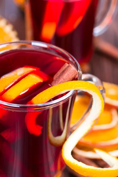 Heißer Glühwein — Stockfoto