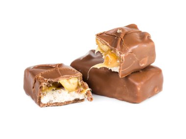 Çikolata karamel ve fındık ile  