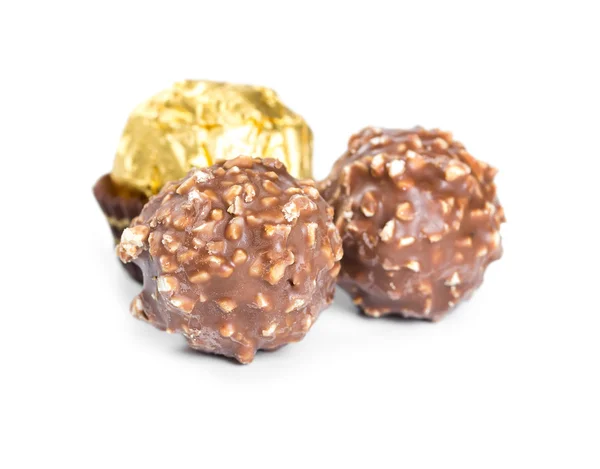 Permen coklat dalam bentuk bola — Stok Foto