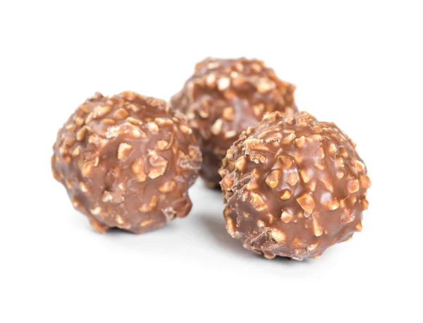 Bonbons au chocolat sous forme de boules — Photo