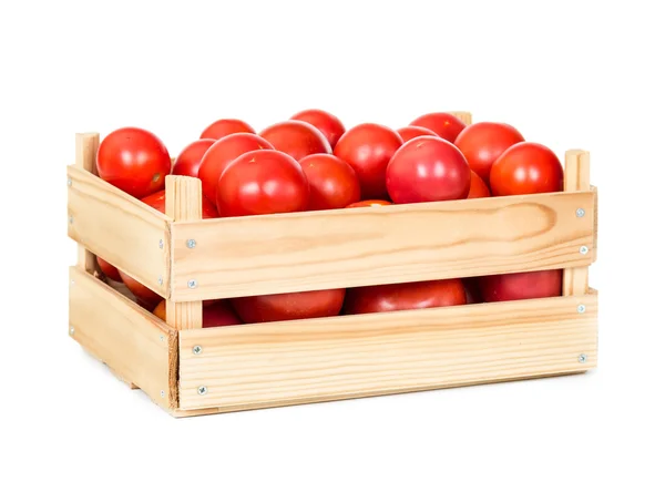 Caja de fotos de stock, imágenes de Caja de tomate sin royalties | Depositphotos