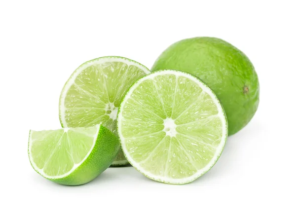 Fruits frais au citron vert isolés — Photo