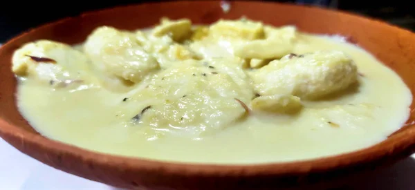 Rasmalai Dessert Preferito Pakistan India — Foto Stock