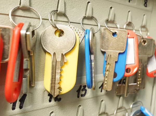 Keys in a box