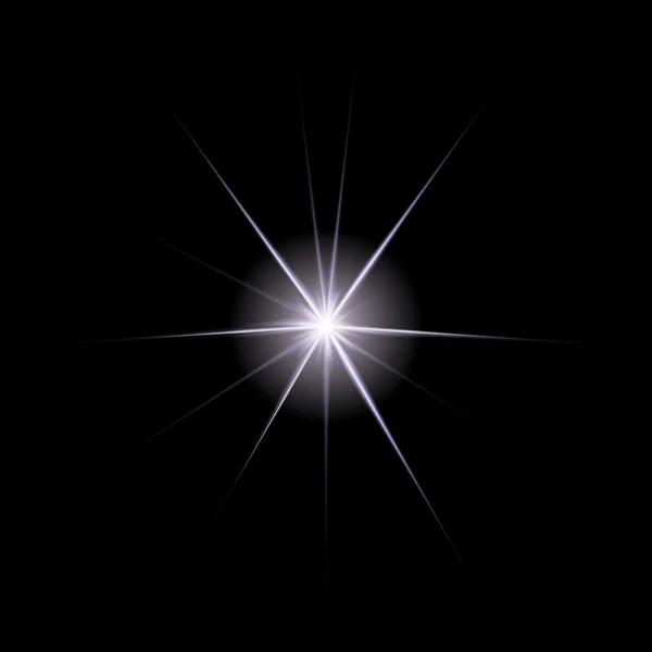 抽象的な明るい星. — ストック写真