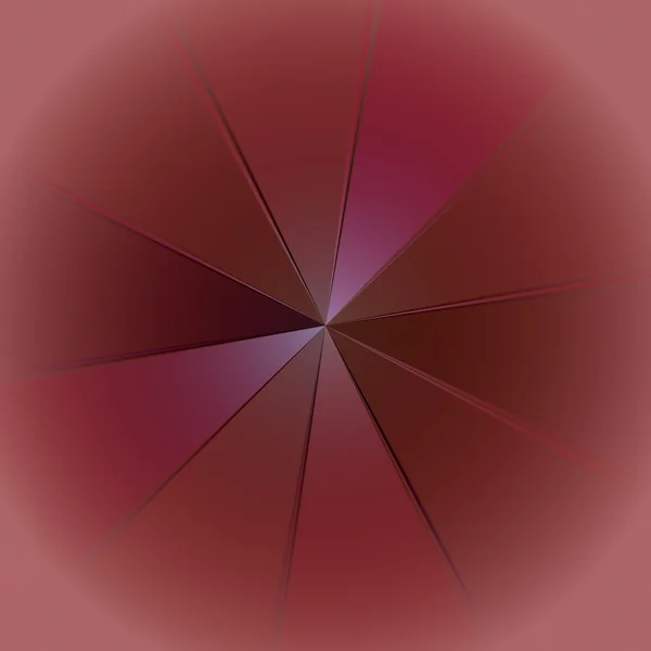 De radiale kloof in het abstracte vlak. — Stockfoto