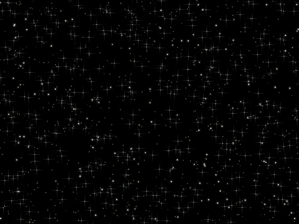 Strålande och enkel stjärna på en mörk bakgrund. — Stockfoto
