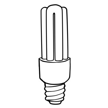 enerji tasarruflu ampul filaman düz cam tüpleri ile taburcu et. Dağılım çizim.