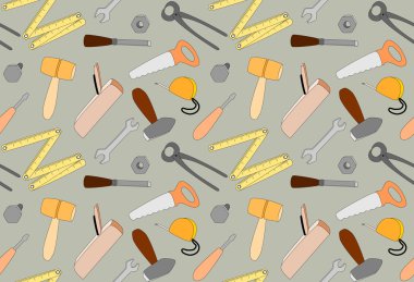 çizgi film Dikişsiz desen, çizim araçları