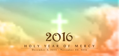 Merhamet, illüstrasyon, Hıristiyan Tema kutsal yıl