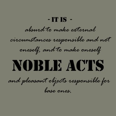 Dış koşullar sorumlu yapmak saçma...