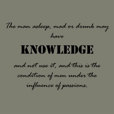 Aristoteles Quotes. Uykuda, deli adam...