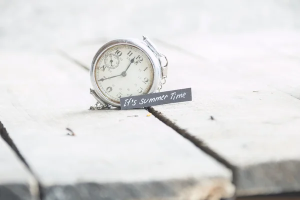 Su idea de hora de verano — Foto de Stock