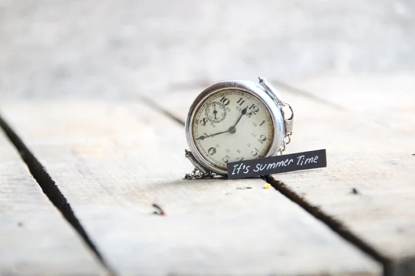 Su idea de hora de verano — Foto de Stock