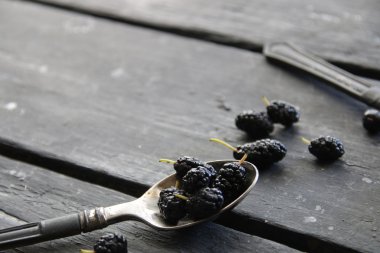 dut ahşap arka plan üzerinde