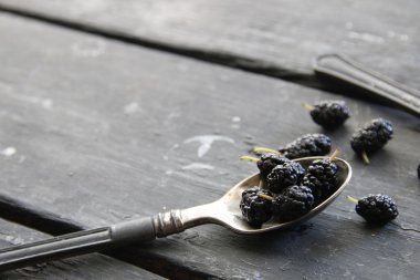 dut ahşap arka plan üzerinde