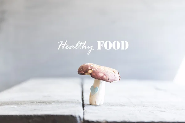 Healthy food lettering — Stock Photo, Image