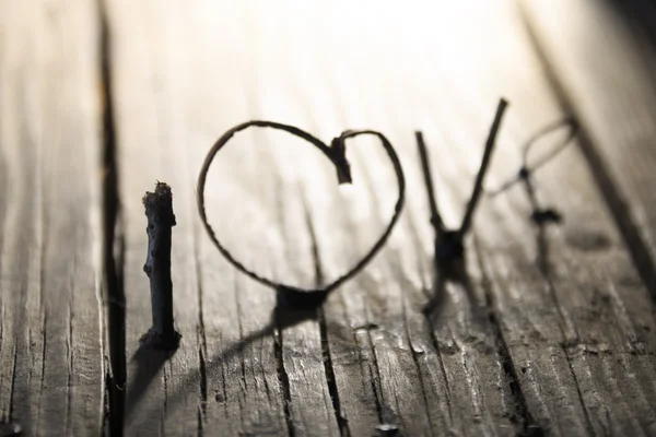 Love Happy Valentines dag idee, bruiloft uitnodiging of wenskaart — Stockfoto