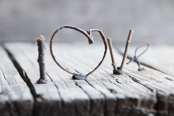 Slovo láska - Valentýn, den matek, svatby, romantické události — Stock fotografie