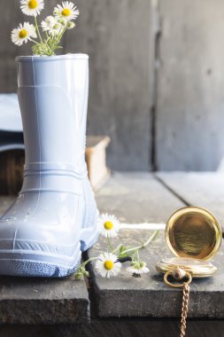 çiçek arka plan, vintage tarzı