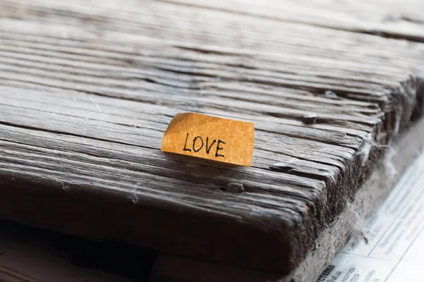 Letras AMOR — Fotografia de Stock