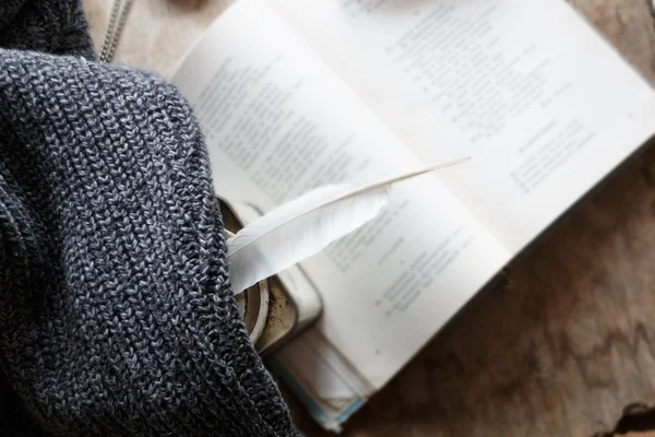 Lyrik, Dichter, Gedichte schreiben Idee. — Stockfoto