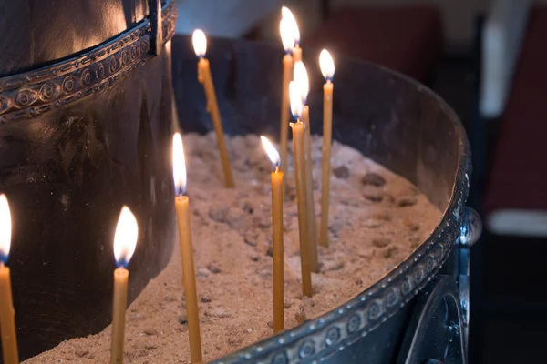 Burning Candles — Stock Photo, Image