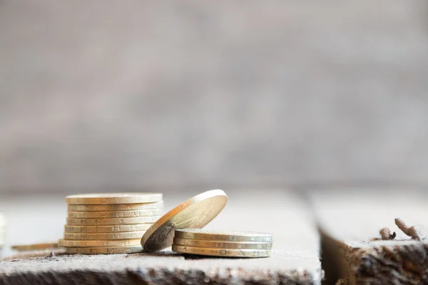 Munten, geld achtergrond — Stockfoto