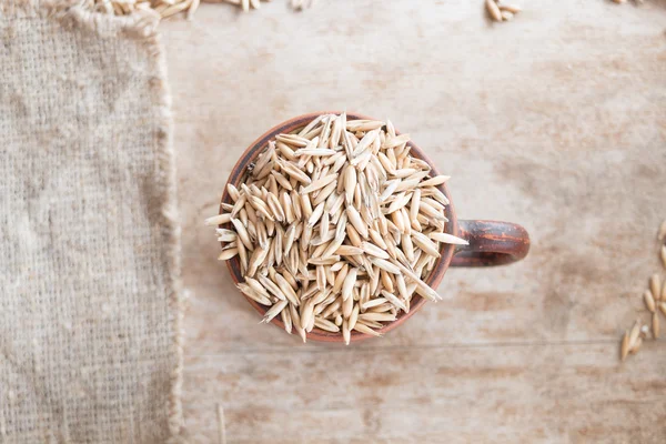 Oat grain — Stock Photo, Image